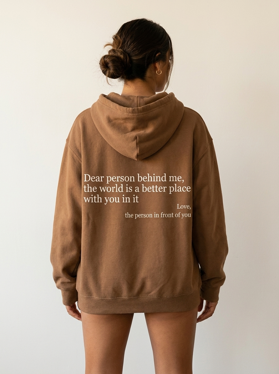 Anna | Oversized Graphic Hoodie for Women