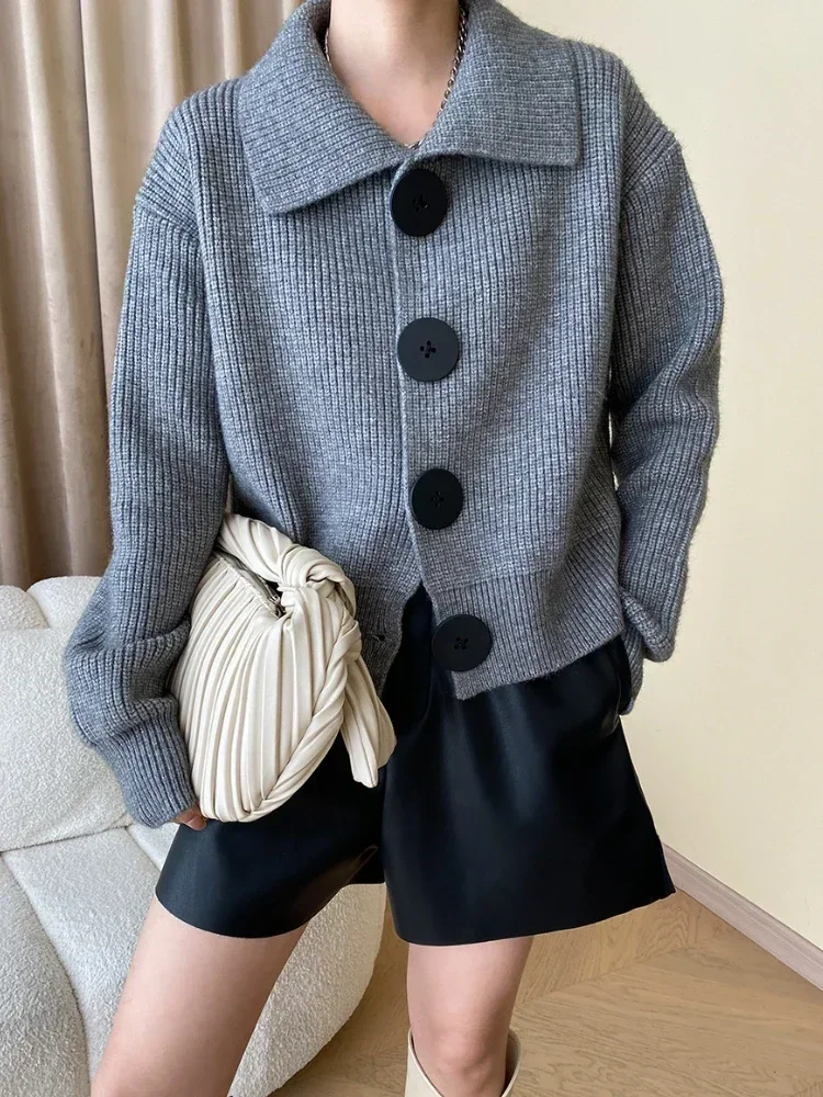 Veronica | Oversized Ribbed Cardigan for Women