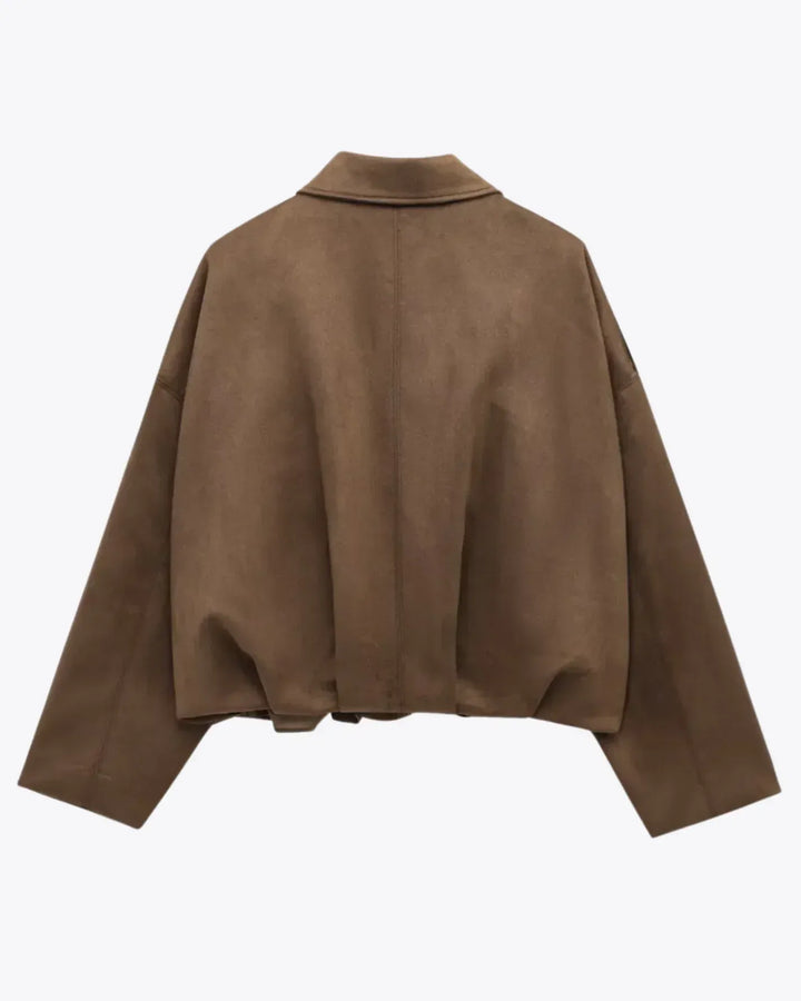 Susanna | Suede Oversized Jacket for Women