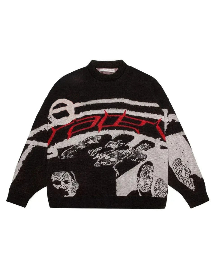 Gwendolyn | Oversized Graphic Sweater for Women