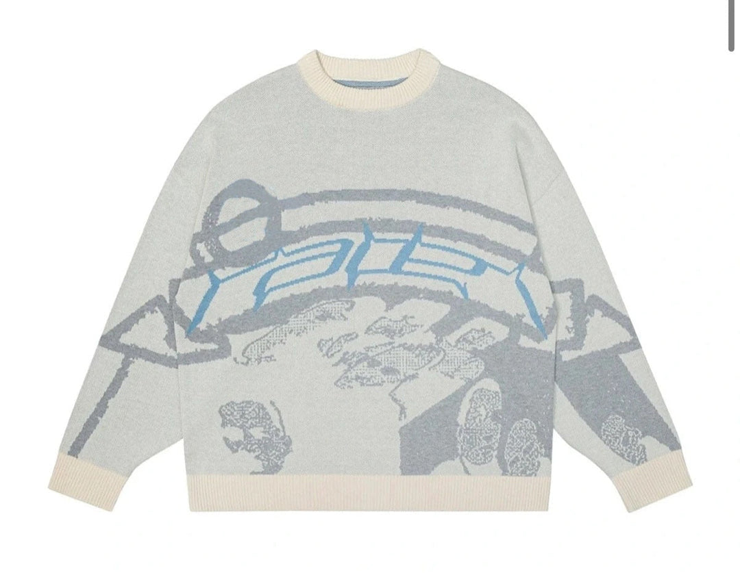 Gwendolyn | Oversized Graphic Sweater for Women