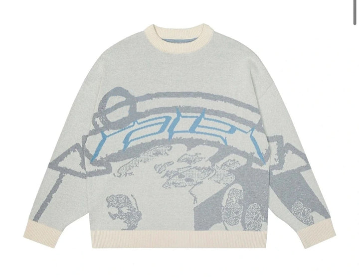 Gwendolyn | Oversized Graphic Sweater for Women