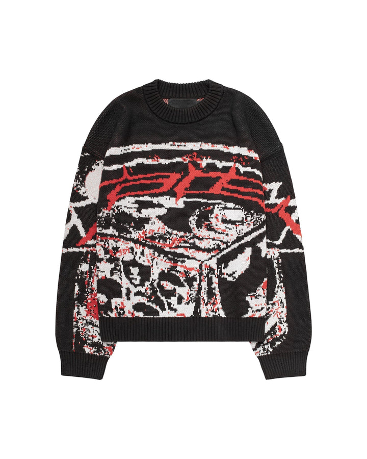 Gwendolyn | Oversized Graphic Sweater for Women