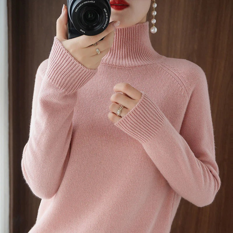 Riley | Cashmere Turtleneck Sweater for Women