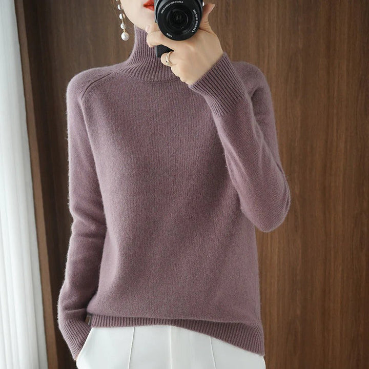 Riley | Cashmere Turtleneck Sweater for Women