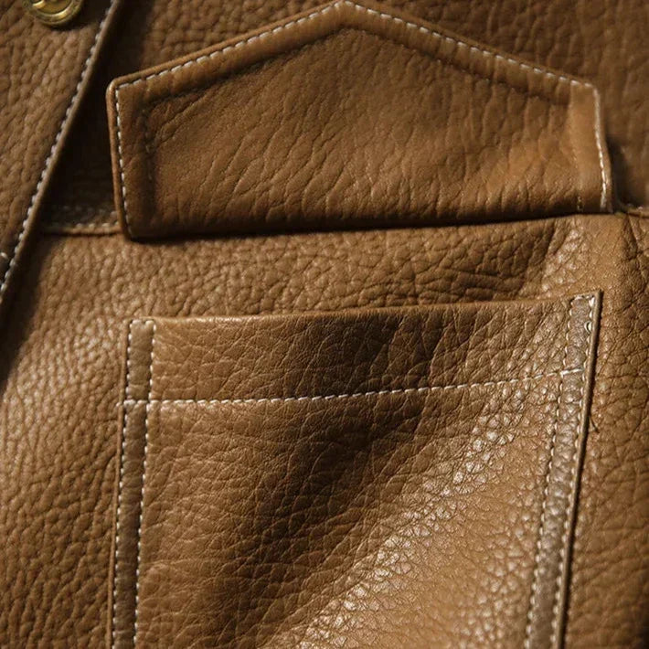 Courtney | Faux Leather Jacket for Women