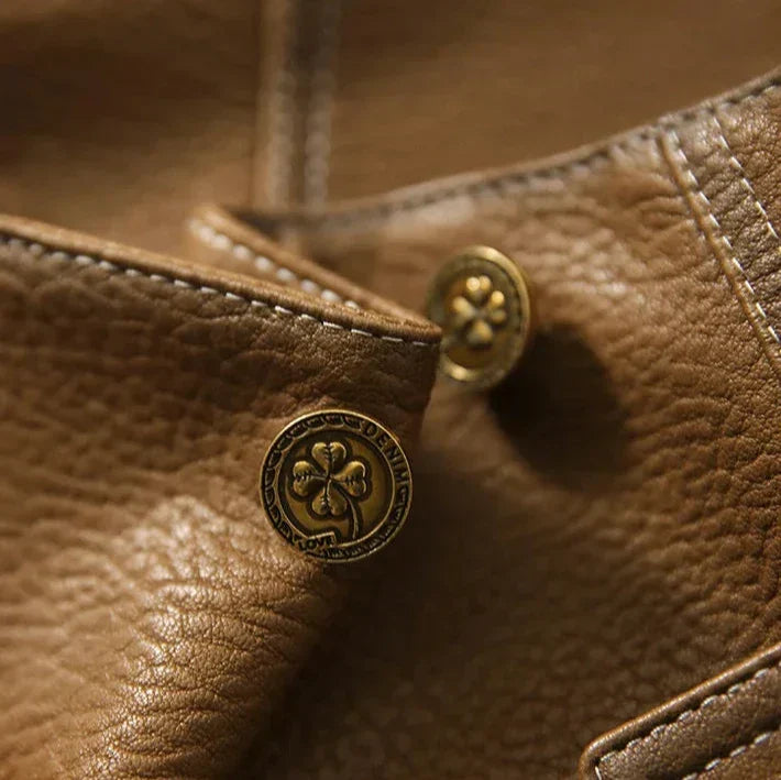 Courtney | Faux Leather Jacket for Women