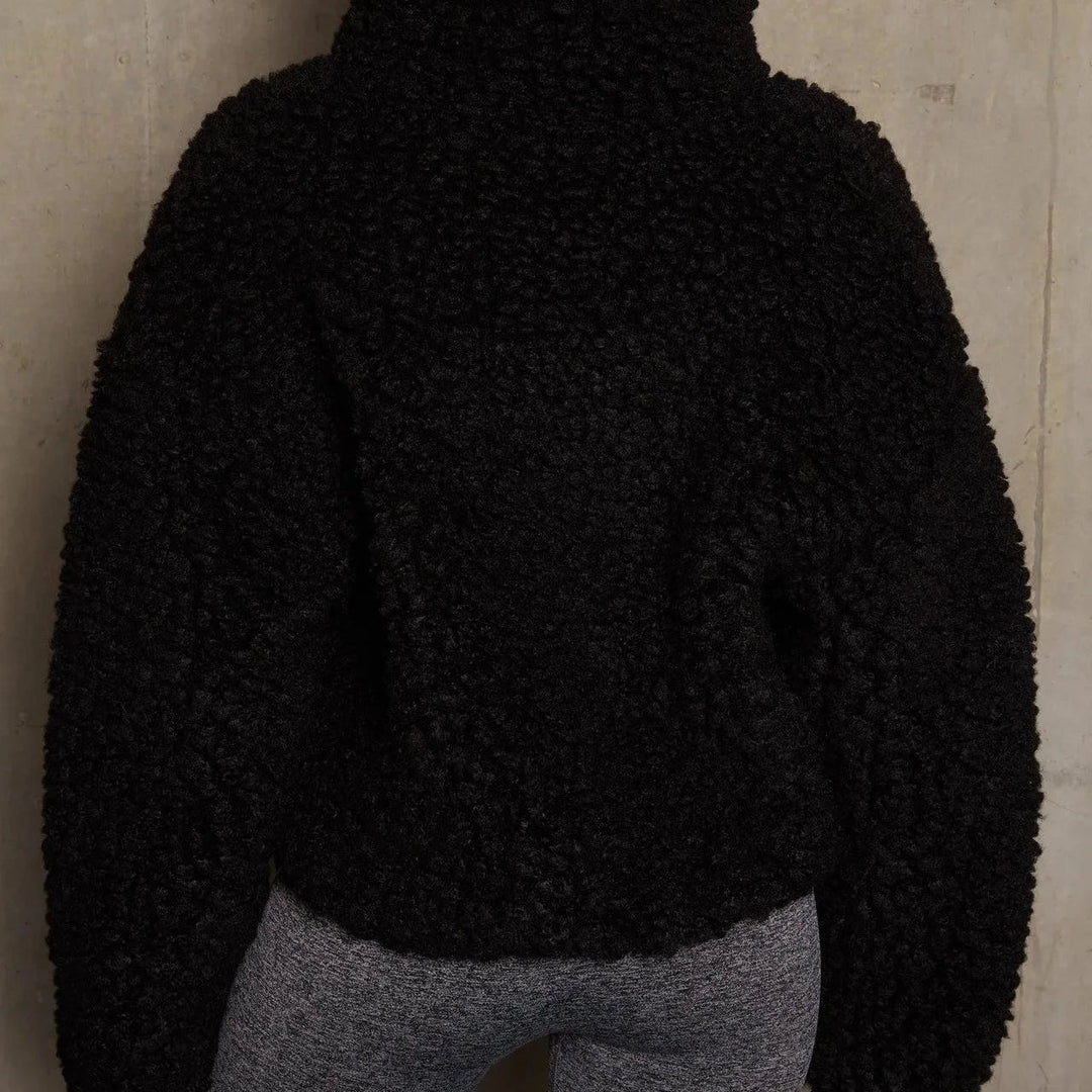 Blythe | Cropped Sherpa Jacket for Women