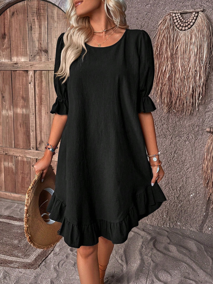 Tummy Covering Summer Dress – Casual Wedding Dress