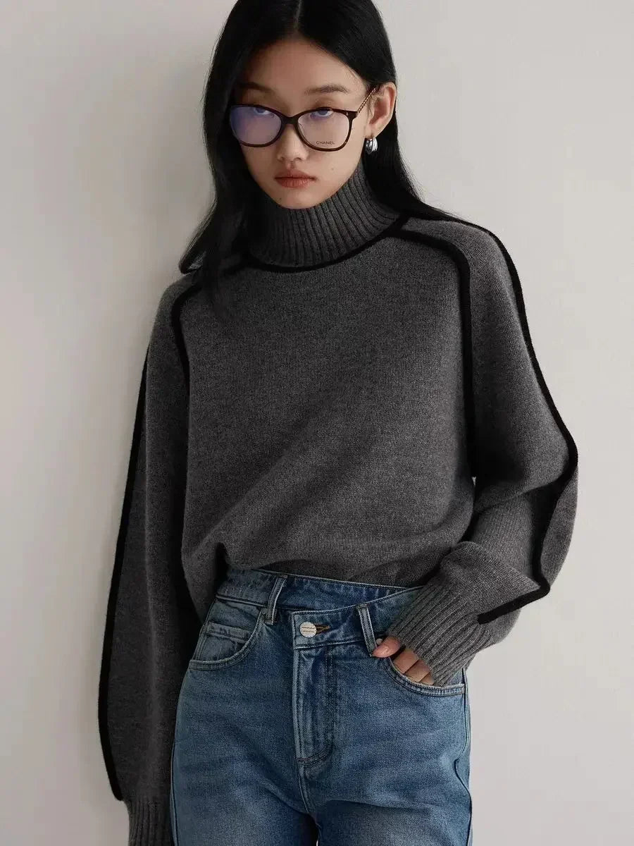 Claudia | Turtleneck Sweater for Women