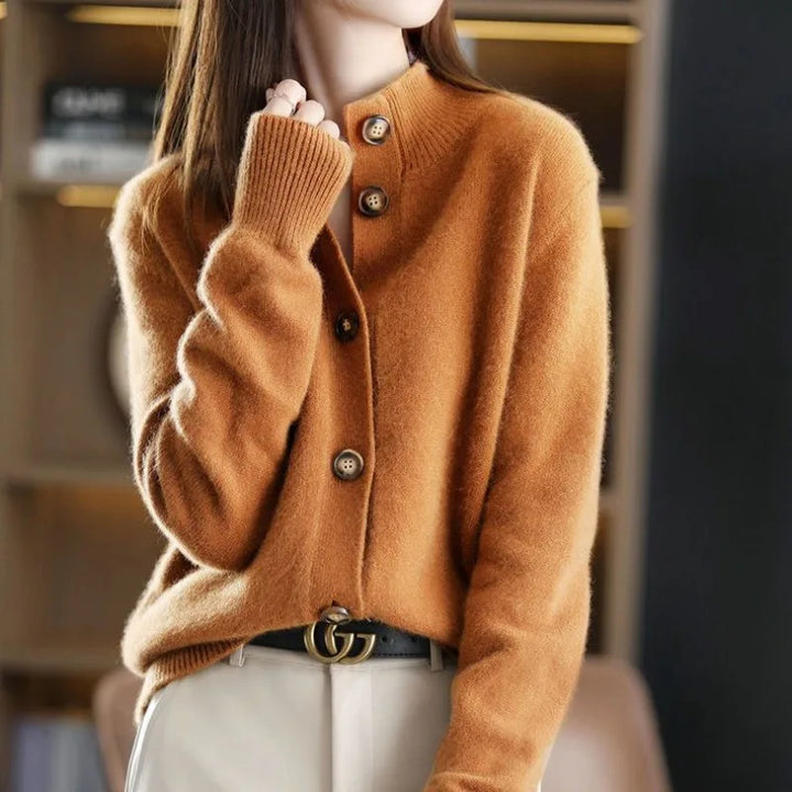 Colleen | Oversized Button-Front Cardigan for Women
