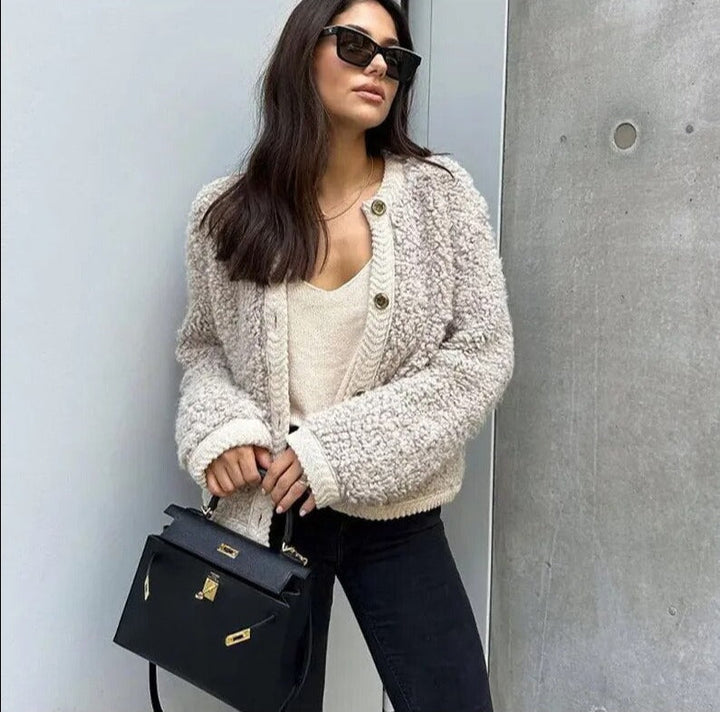 Reese | Fluffy Sleeveless Teddy Gilet for Women