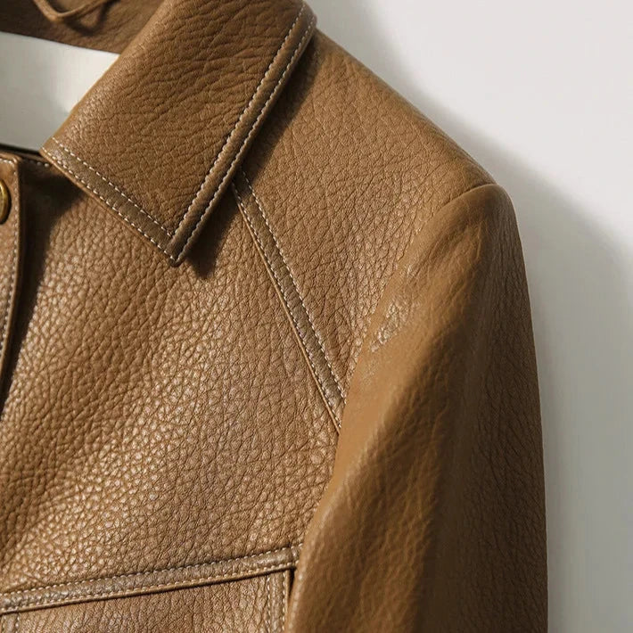 Courtney | Faux Leather Jacket for Women