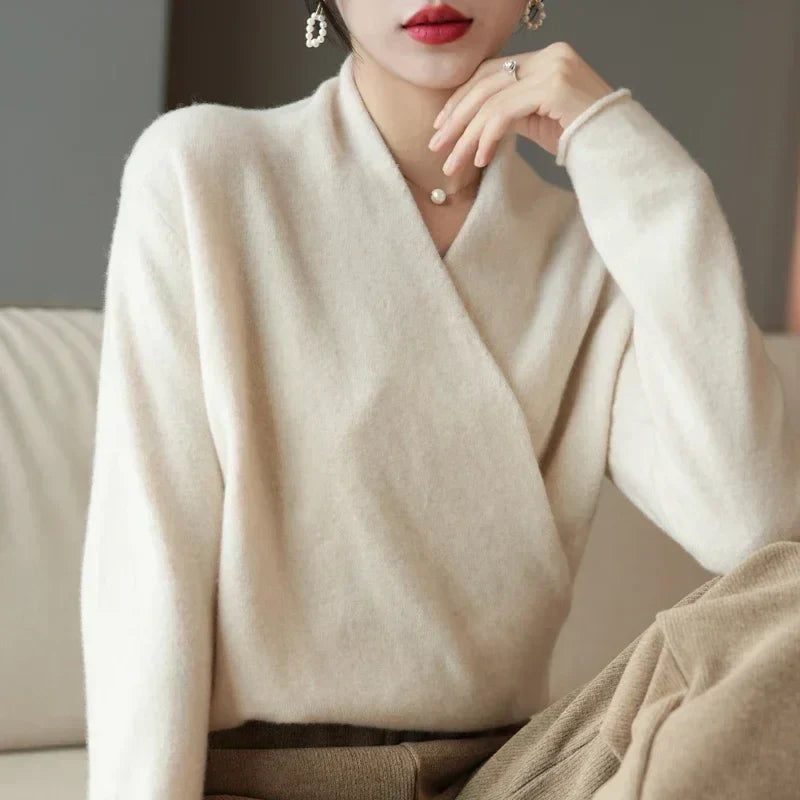 Caitlin | Wool Sweater for Women