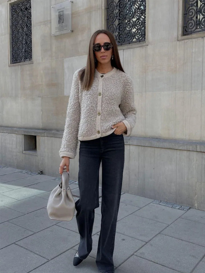Reese | Fluffy Sleeveless Teddy Gilet for Women