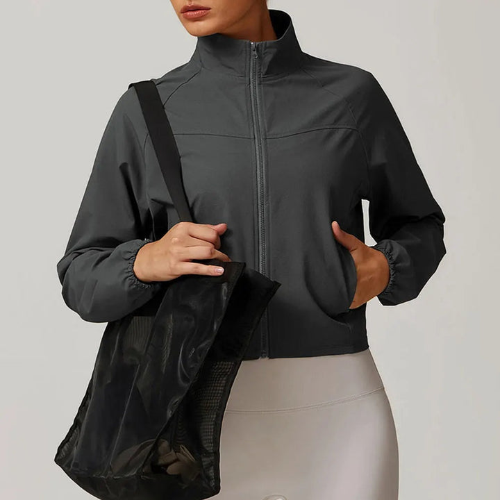 Ashley | Cropped Zip-Up Jacket for Women