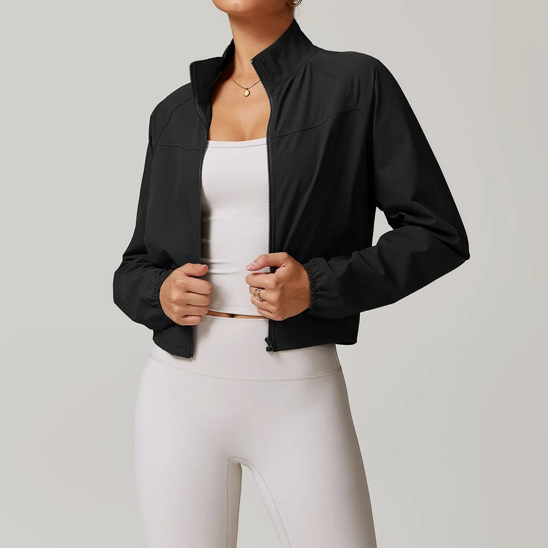 Ashley | Cropped Zip-Up Jacket for Women