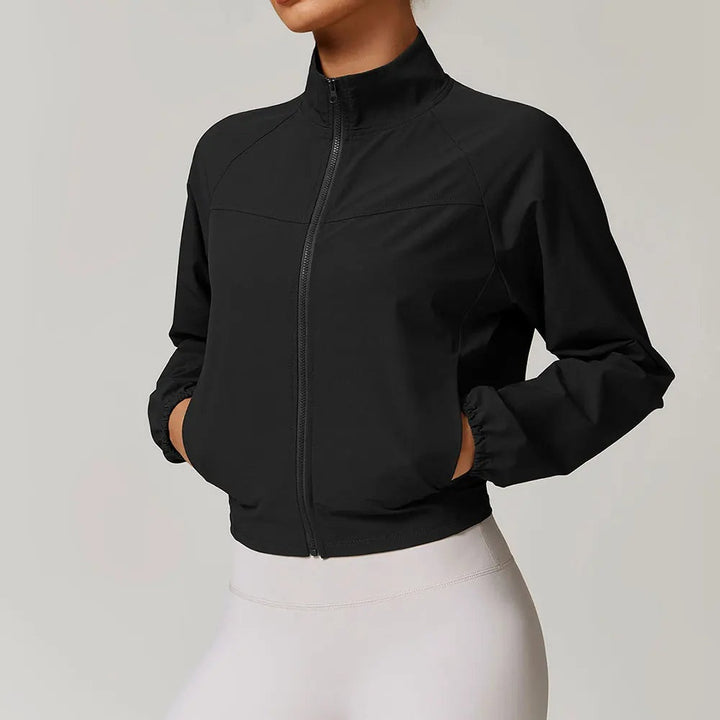 Ashley | Cropped Zip-Up Jacket for Women