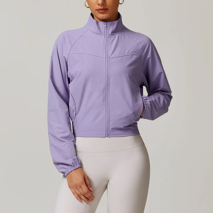 Ashley | Cropped Zip-Up Jacket for Women
