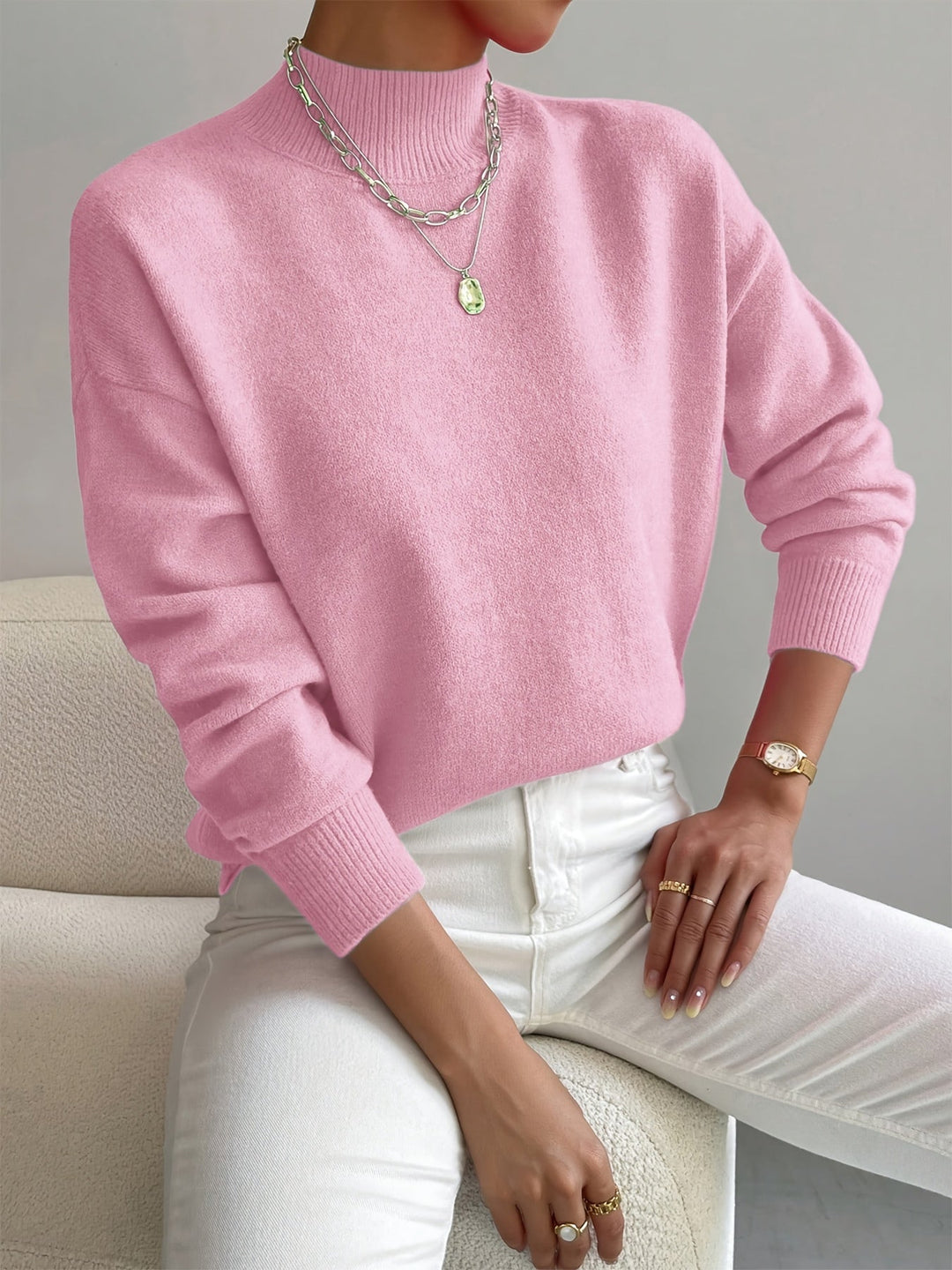Alexa | High Neck Sweater for Women