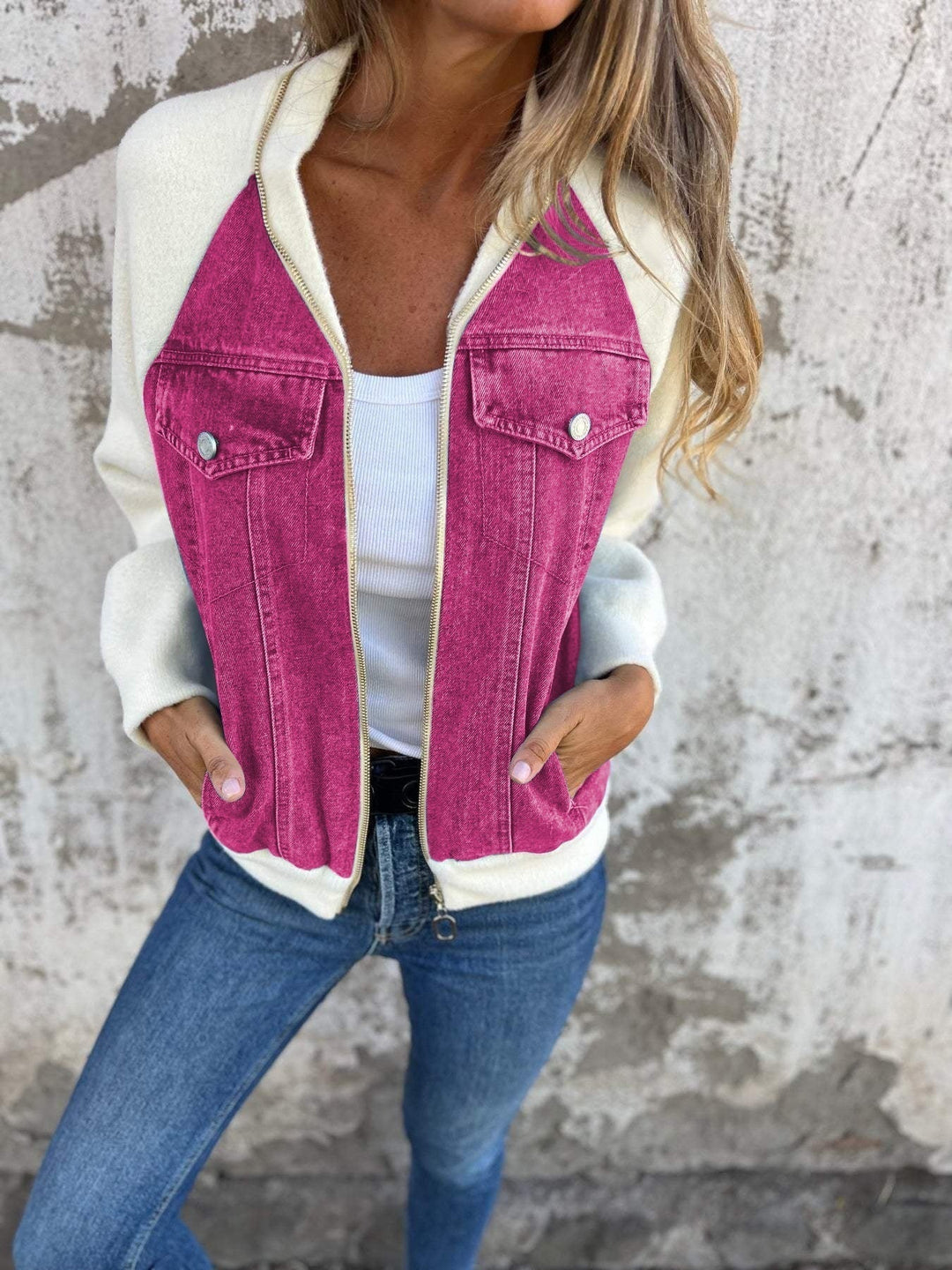 Autumn | Relaxed Denim Jean Jacket for Women