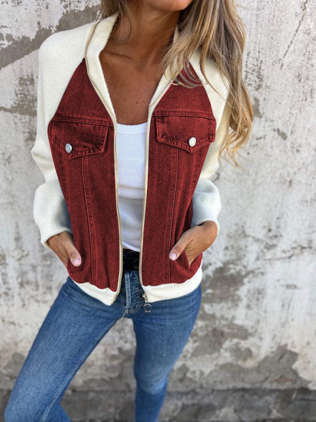Autumn | Relaxed Denim Jean Jacket for Women