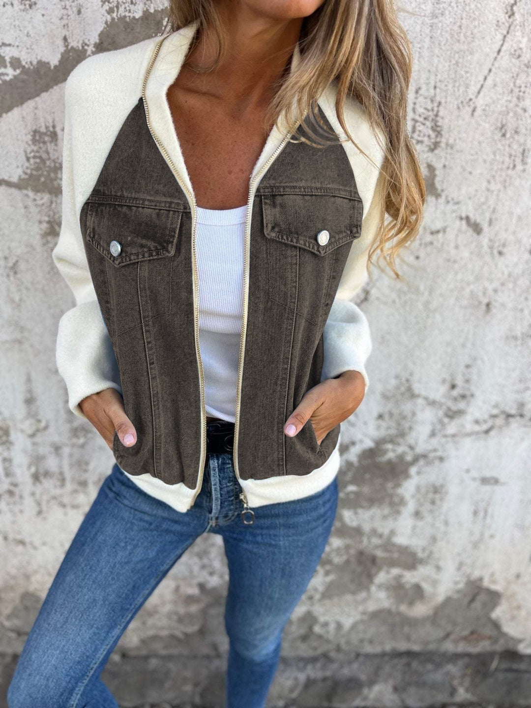 Autumn | Relaxed Denim Jean Jacket for Women
