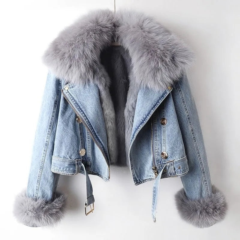 Allison | Relaxed Denim Jean Jacket for Women