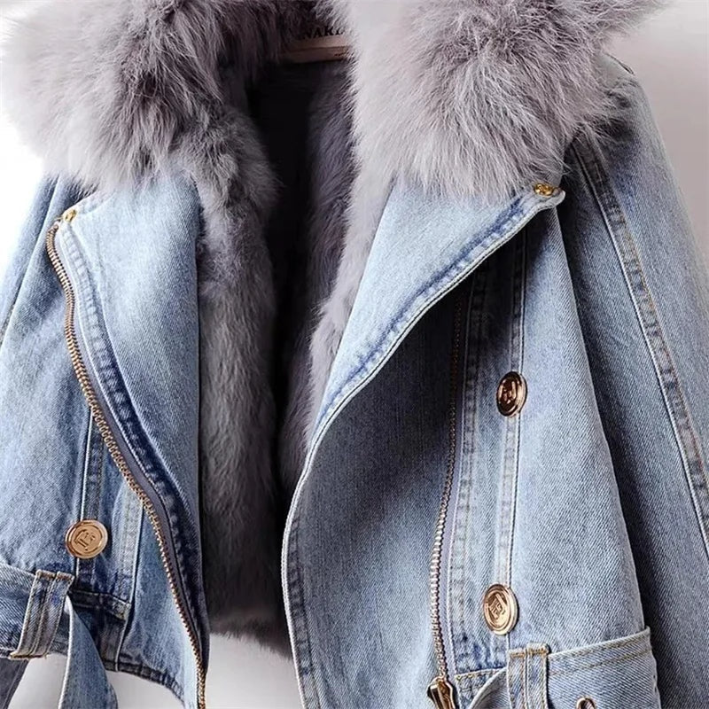 Allison | Relaxed Denim Jean Jacket for Women