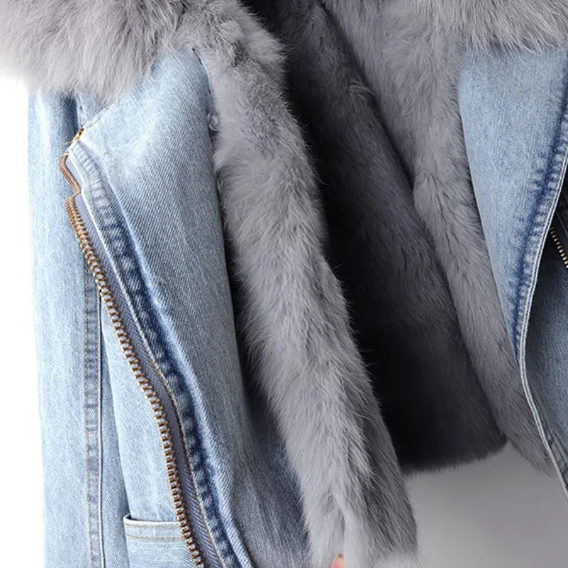 Allison | Relaxed Denim Jean Jacket for Women