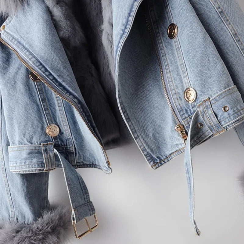 Allison | Relaxed Denim Jean Jacket for Women