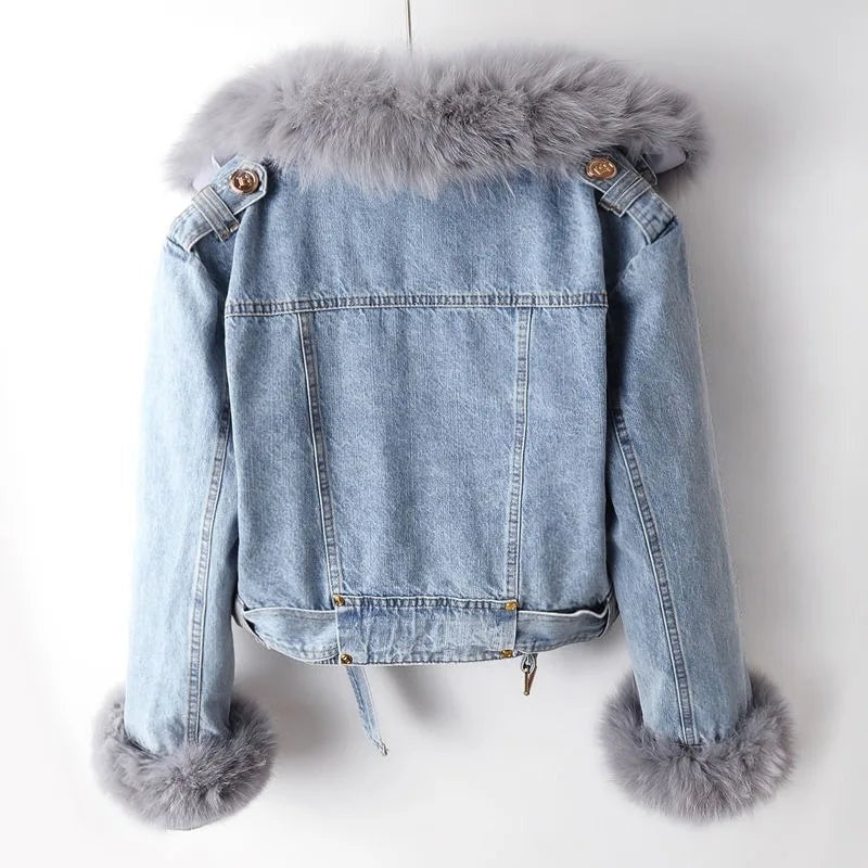 Allison | Relaxed Denim Jean Jacket for Women