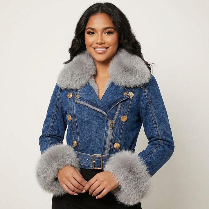 Allison | Relaxed Denim Jean Jacket for Women