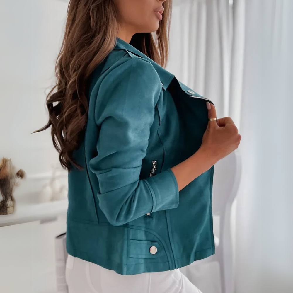 Emmeline | Sleek Moto Jacket for Women