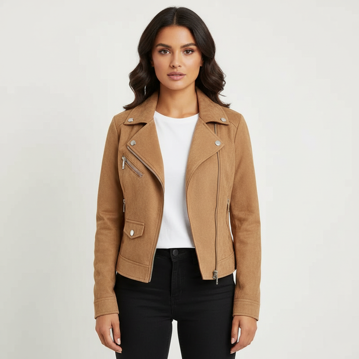 Emmeline | Sleek Moto Jacket for Women