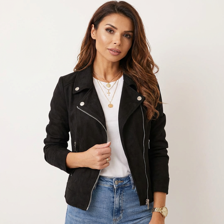 Emmeline | Sleek Moto Jacket for Women