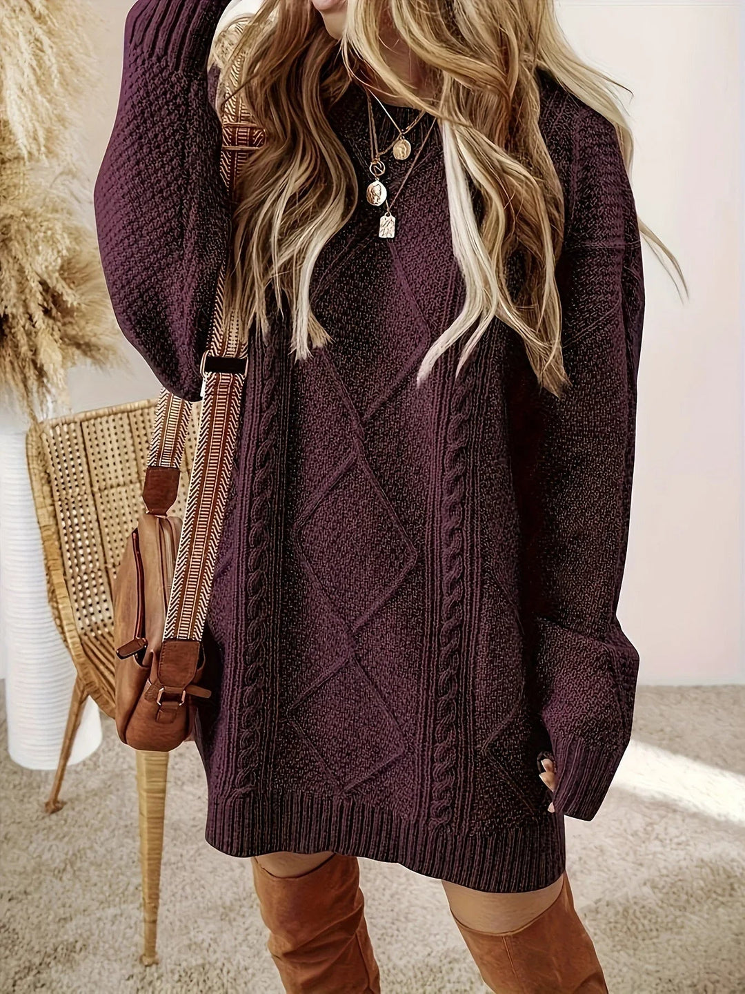 Imogen | Knit Sweater Dress for Women