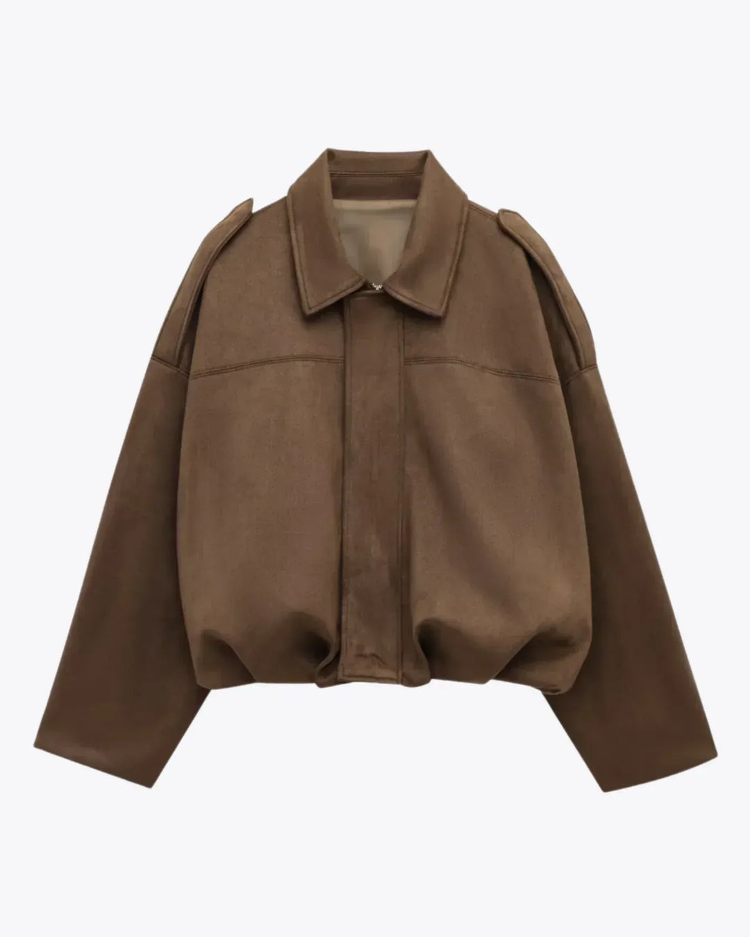 Cassandra | Suede Oversized Jacket for Women