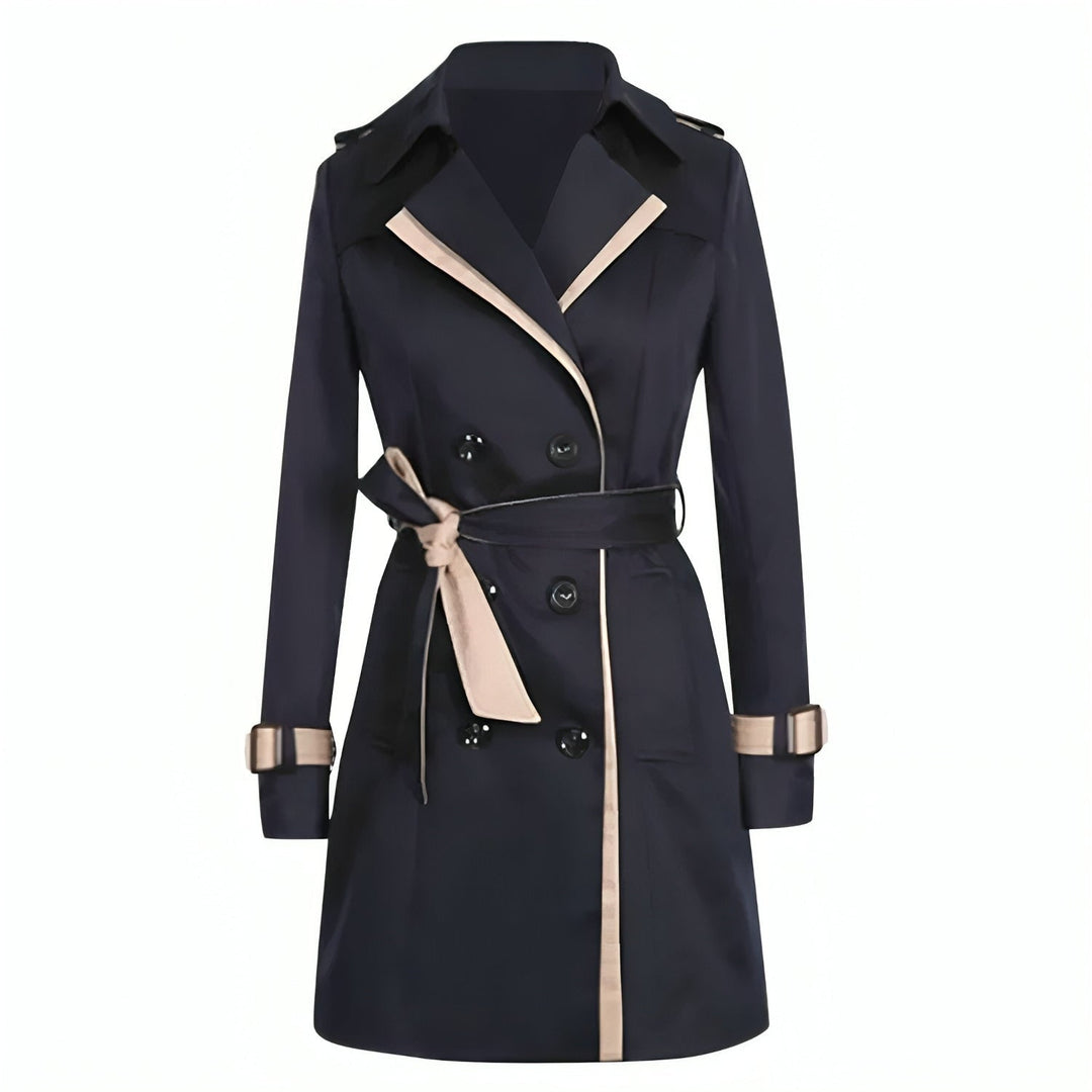 Eliza | Double-Breasted Belted Trench Coat for Women