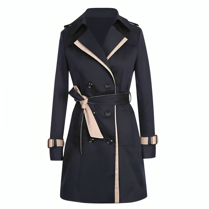 Eliza | Double-Breasted Belted Trench Coat for Women