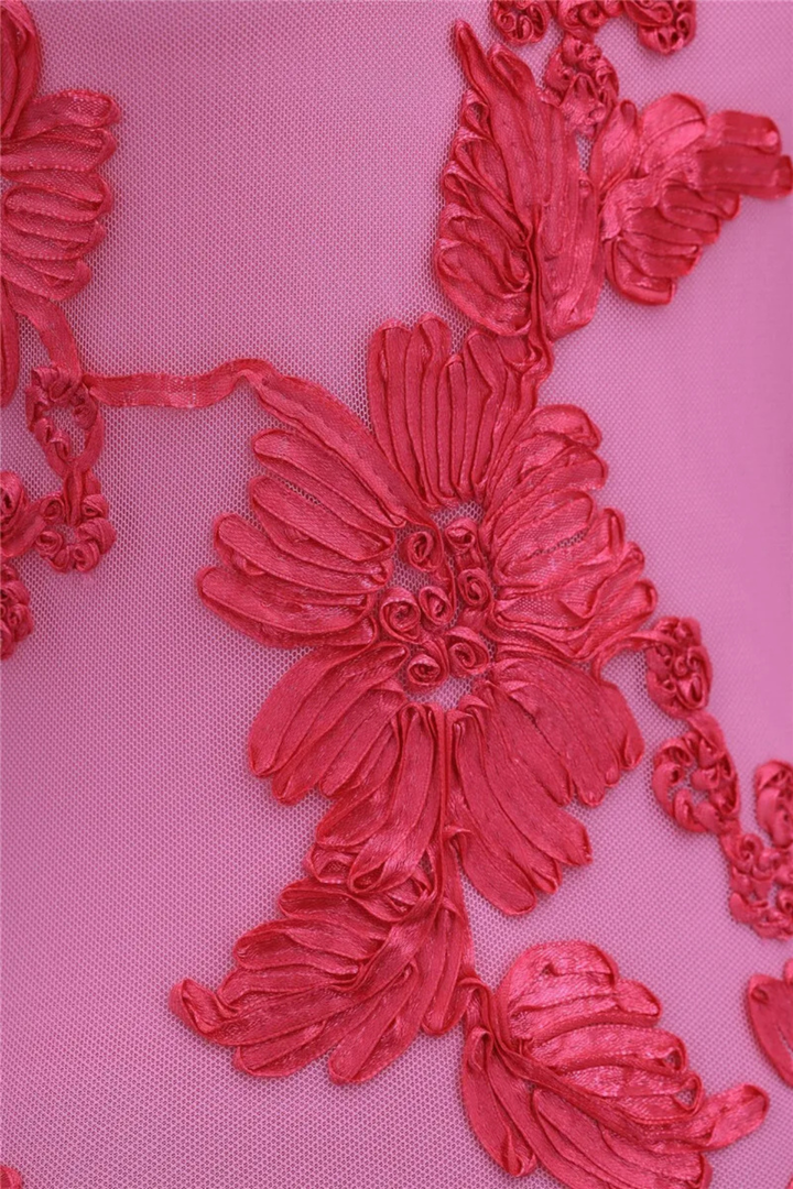 Floral Maxi Dress Women Sleeveless Pink Formal