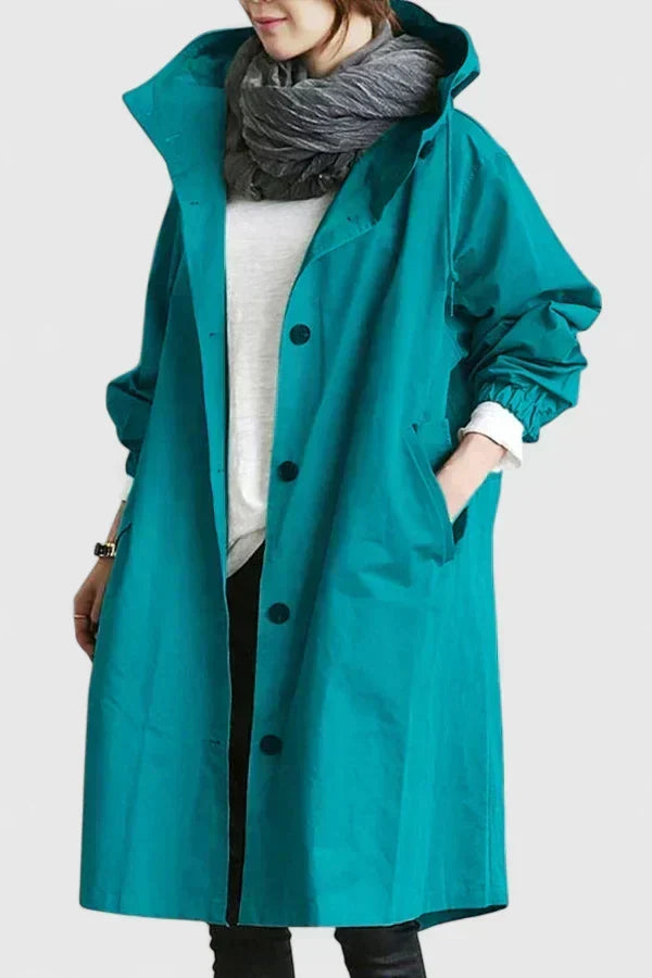 Willow | Oversized Hooded Coat for Women