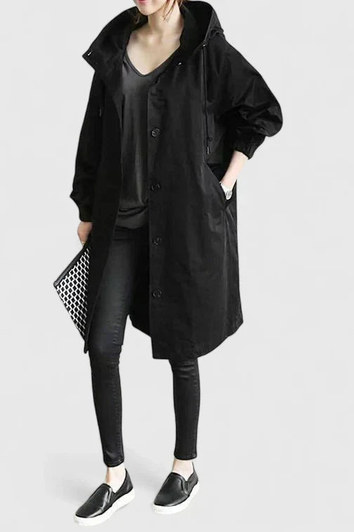 Willow | Oversized Hooded Coat for Women