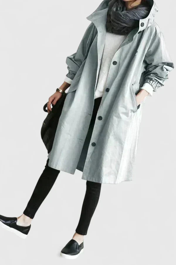 Willow | Oversized Hooded Coat for Women