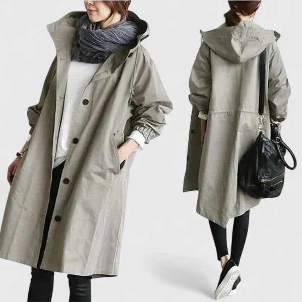 Willow | Oversized Hooded Coat for Women
