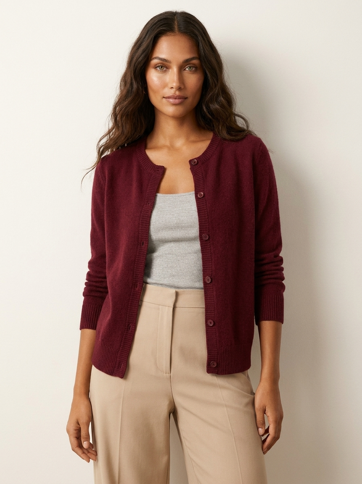 Maya | Button-Front Cardigan for Women