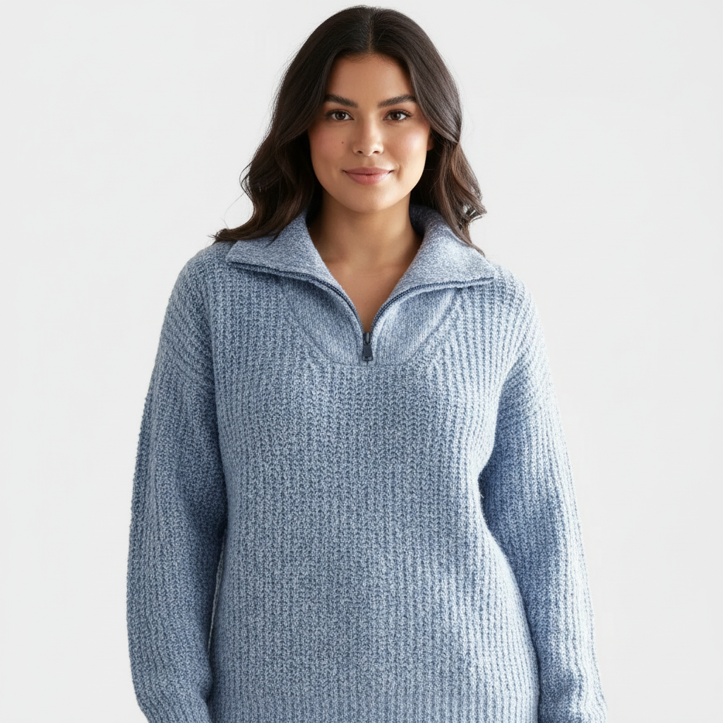 Margot | Half-Zip Sweater for Women