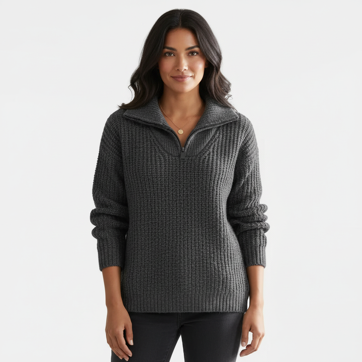 Margot | Half-Zip Sweater for Women