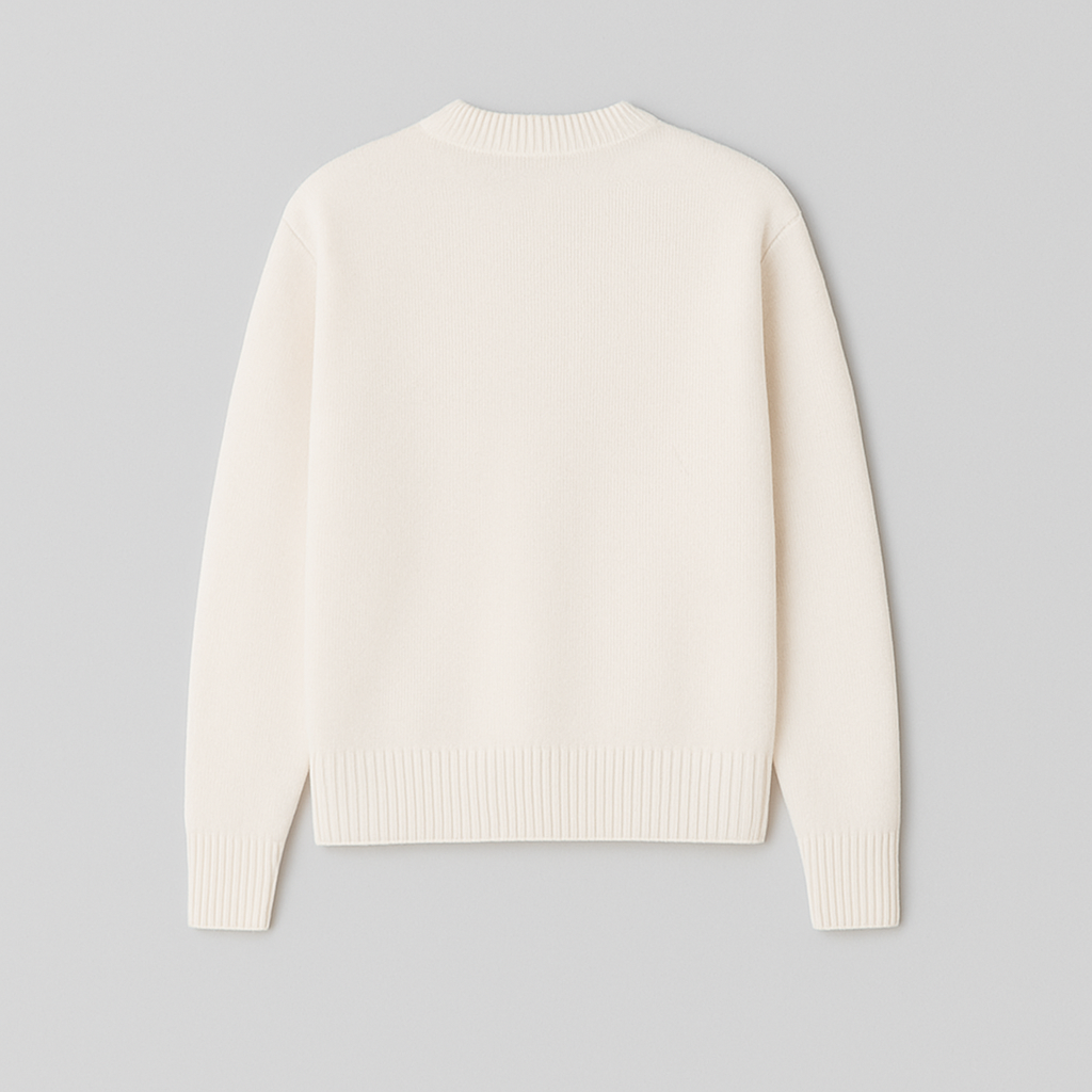 Nova | Heart Print Sweater for Women