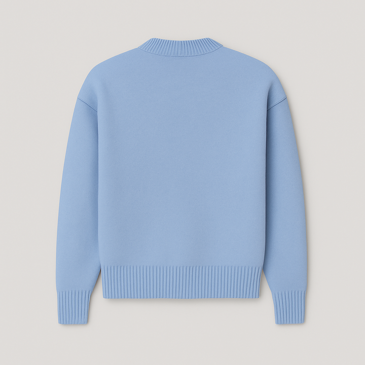 Nova | Heart Print Sweater for Women